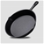 SOGA 2X 26cm Round Cast Iron Frying Pan Skillet Non-stick Platter w/ Handle
