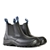 BATA Jobmate Safety Boots, Size 7, Elastic Sided, Steel Toe Cap, Black Leat