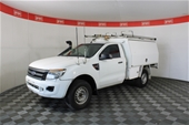 2014 Ford Ranger XL 4X4 PX Turbo Diesel AT Cab Chassis