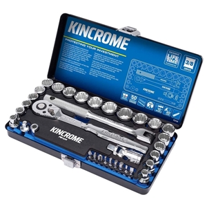 KINCROME 36pc 3/8" Drive Socket Set, Met