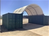 <p>2 x 20ft Sea Containers With Dome Shelter</p>