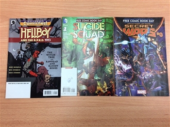 Marvel Hellboy, Suicide Squad, &#38; Secret Wars Comic