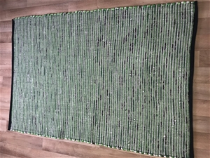 Hand Woven Indo Green Cotton Size(cm): 6