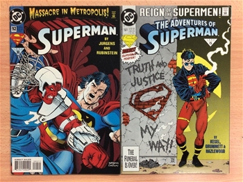 Superman &#38; The Adventures of Superman Comic Books
