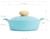NEOFLAM Retro 1.9L Non-Stick Ceramic Coated Low Stockpot With Integrated St
