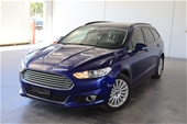 Unreserved 2015 Ford Mondeo Trend MD Turbo Diesel Auto Wagon