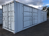 2021 Unreserved Unused 40ft Side Opening Container - Perth