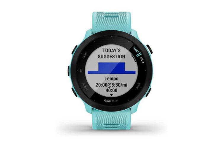 Garmin Forerunner 55 GPS Running Smart Watch Aqua