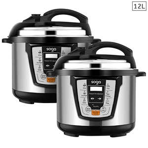 SOGA 2X Electric Stainless Steel Pressur