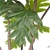 SOGA 60cm Artificial Split-Leaf Philodendron Tropical Indoor Plant