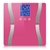 SOGA Digital Body Fat Scale Bathroom Scales LCD Electronic Pink