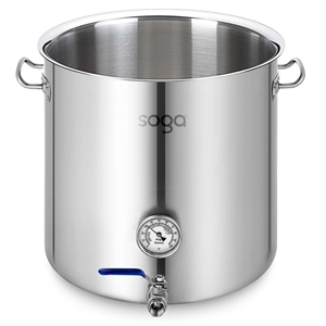 SOGA Stainless Steel 33L No Lid Brewery 