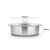 SOGA Stainless Steel 26cm Casserole With Lid Induction Cookware