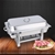 SOGA Triple Tray Stainless Steel Chafing Catering Dish Food Warmer