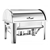 SOGA 9L Stainless Steel Full Size Roll Top Chafing Dish Food Warmer