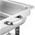 SOGA 4X Stainless Steel Full Size Roll Top Chafing Dish 9L Food Warmer