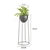SOGA 50CM Round Wire Metal Flower Pot Stand w/ Holder Rack Display