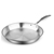 SOGA S/S Fry Pan 22cm Frying Pan Top Grade Induction Cooking FryPan