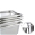 SOGA 2X Gastronorm GN Pan Full Size 1/1 GN Pan 10cm Stainless Steel Tray