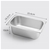 SOGA 6X Gastronorm GN Pan Full Size 1/3 GN Pan 10cm Deep SS Tray