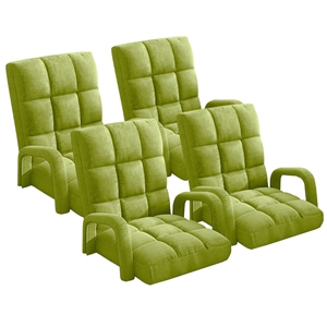 SOGA 4X Foldable Lounge Cushion Adjustab