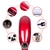 6 Heads Portable Massager Soothing Shoulder Red
