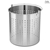 SOGA 50L 18/10 Stainless Steel Stockpot Basket Pasta Strainer with Handle