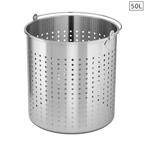 SOGA 50L 18/10 Stainless Steel Stockpot 