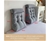 SOGA 2X 45cm Grey Triangular Wedge Lumbar Pillow Headboard Home Decor