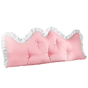 SOGA 150cm Pink Princess Bed Pillow Head
