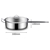 SOGA Stainless Steel 30cm Saucepan & Lid Induction Cookware Triple Ply Base
