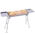 SOGA Skewers Grill w/Side Tray Portable S/S Charcoal BBQ O/door 6-8 Persons