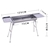 SOGA Skewers Grill w/Side Tray Portable S/S Charcoal BBQ O/door 6-8 Persons