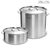 SOGA 23L Wide Stock Pot and 71L Tall Top Grade Thick SS Stockpot 18/10