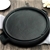 SOGA 43cm Round Ribbed Cast Iron Frying Pan Skillet Non-stick w/ Handle