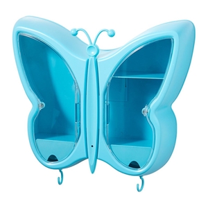 SOGA Blue Butterfly Shape Wall-Mounted M