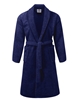 100% Cotton Terry Bathrobe Color – Navy Blue-Fit For All
