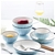 SOGA Blue Japanese Style Ceramic Dinnerware Crockery Set of 7