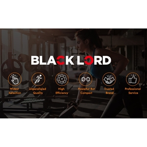 BLACK LORD Weight Bench Press Squat Rack