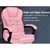 Massage Office Chair Footrest Executive Racing Seat Pink PU Pink ALFORDSON