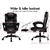 Massage Office Chair Footrest Executive Racing Seat PU Leather ALFORDSON
