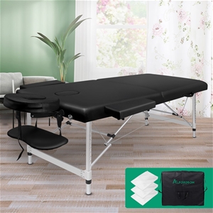 Massage Table 2 Fold 55cm Foldable Porta
