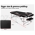 Massage Table 2 Fold 55cm Foldable Portable Bed Desk Aluminium ALFORDSON