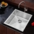Cefito Handmade Kitchen Sink Stainless steel Sink 44cm x 45cm
