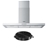 Comfee Rangehood 900mm Stainless Steel Kitchen Canopy Filter Replacement X2