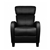 Artiss PU Leather Reclining Armchair - Black