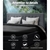 Artiss King Size Bed Frame 4 Storage Drawers AVIO Fabric Headboard Wooden
