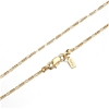18ct Yellow Gold Plated 18" Figaro Chain Necklace