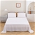 Natural Home Vintage Washed Hemp Linen Sheet Set White Super King Bed