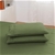 Natural Home Vintage Washed Hemp Linen Sheet Set Olive Queen Bed